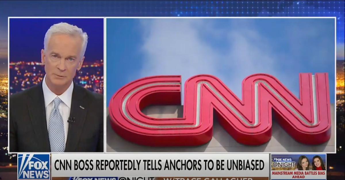 Fox News Anchor Blasts CNN For 'Trashing Trump 24/7'