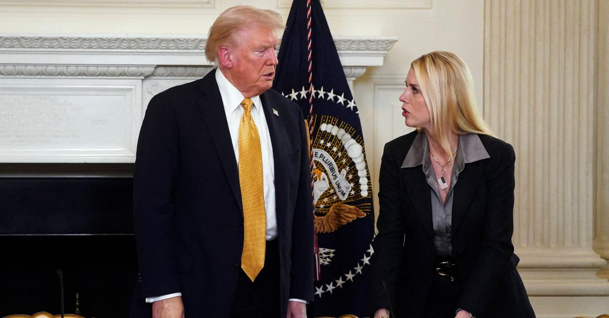 Image of Pam Bondi gave Donald Trump credit for something done under the Biden administration.