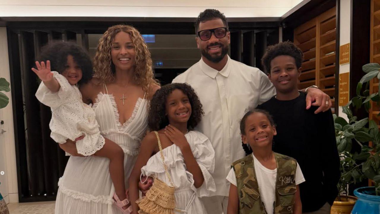 Image of Ciara Wilson welcomed four kids with Russell Wilson and one son from her previous relationship with Future.