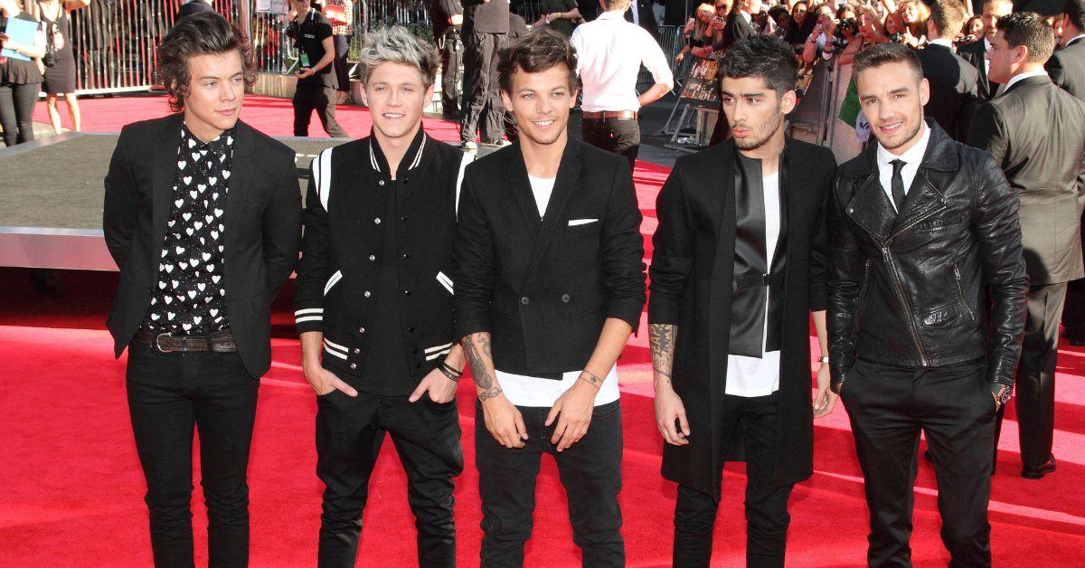 Image of One Direction split in 2015.