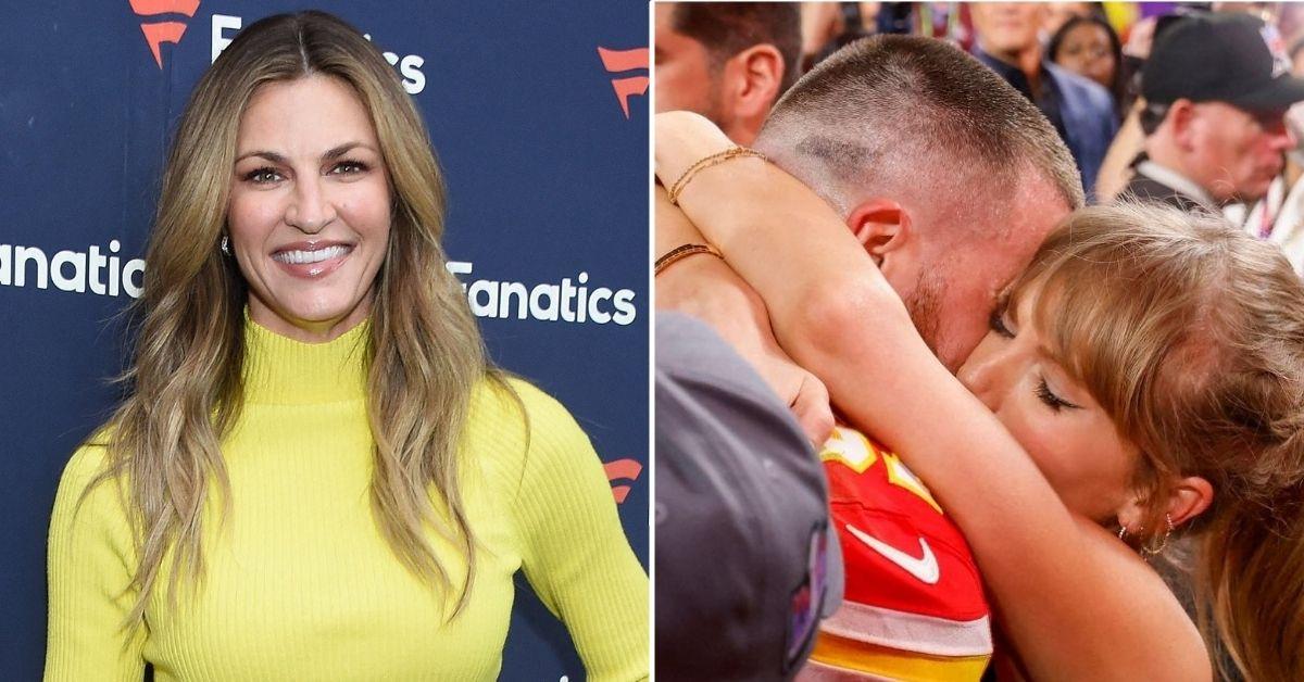 Photo of Erin Andrews loved seeing Taylor Swift and Travis Kelce show off their relationship.