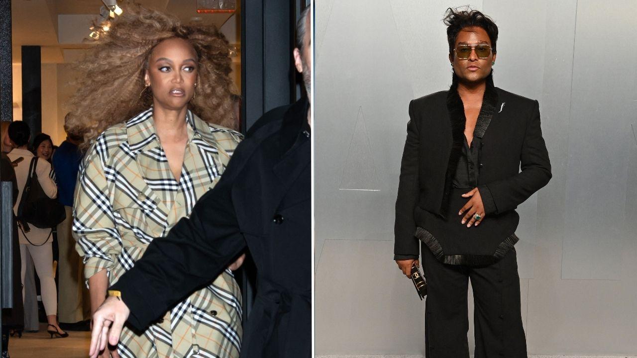 Image of Tyra Banks clashed with Law Roach while judging a contestant’s work during a 'Project Runway' critique.