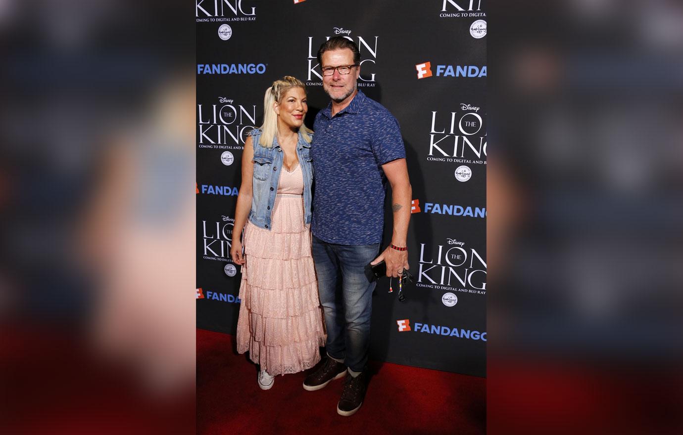 Tori spelling responds family drama