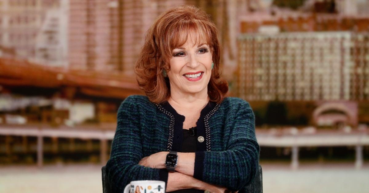 Photo of Behar insisted she was just joking when she said she's been intimate with ghosts.