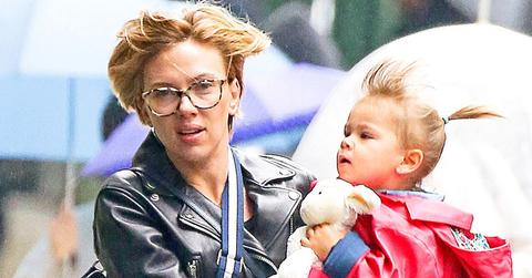 Exclusive… Scarlett Johansson & Family Out In New York On A Rainy Day ***NO USE W/O PRIOR AGREEMENT – CALL FOR PRICING***