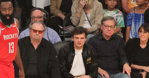 Jack nicholson lakers opener post pic