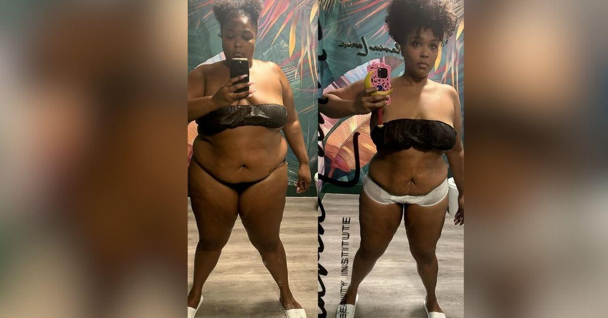 lizzo before after wellness journey