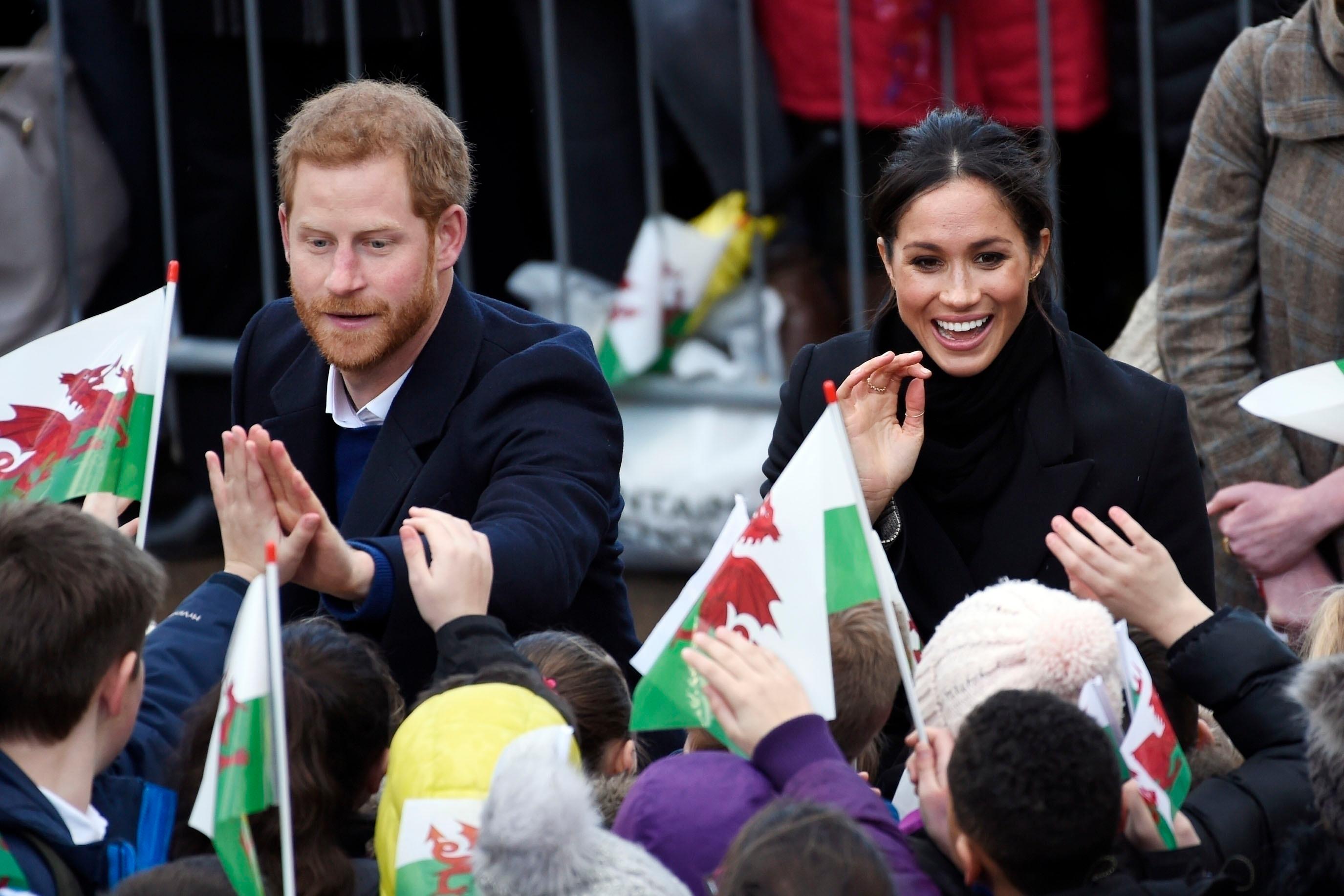 Prince Harry and fiancée bring the &#8216;Meet Meghan Markle&#8217; royal tour to Wales