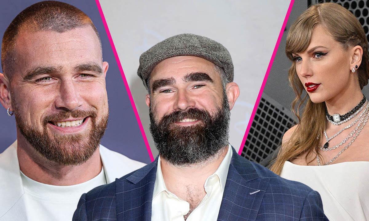 Taylor Swift and Travis Kelce,,jason kelce-