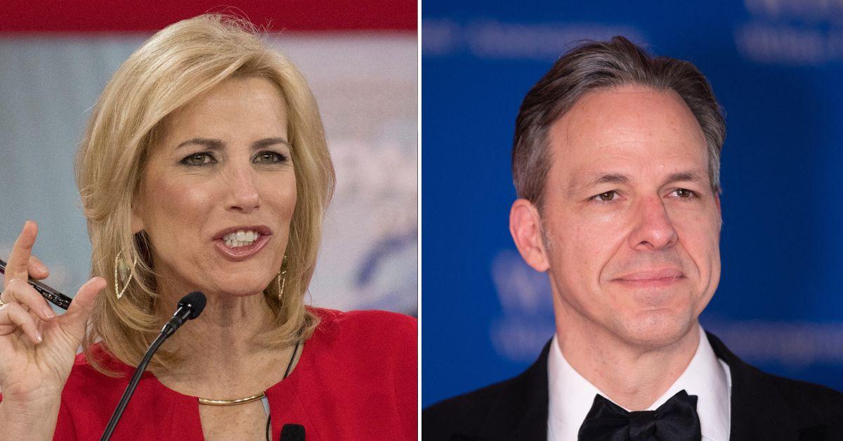 Composite photo of Laura Ingraham and Jake Tapper