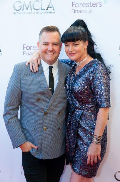 GMCLA Voice Awards 2016 Hosts Ross Mathews and Pauley Perrette