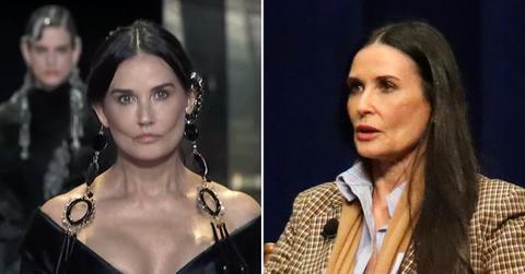 demi moore plastic surgery cry for help fendi runway pf