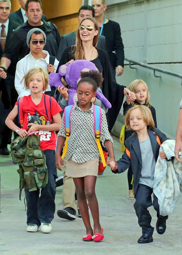 Angelina Jolie Adopting Child Brad Pitt Kids