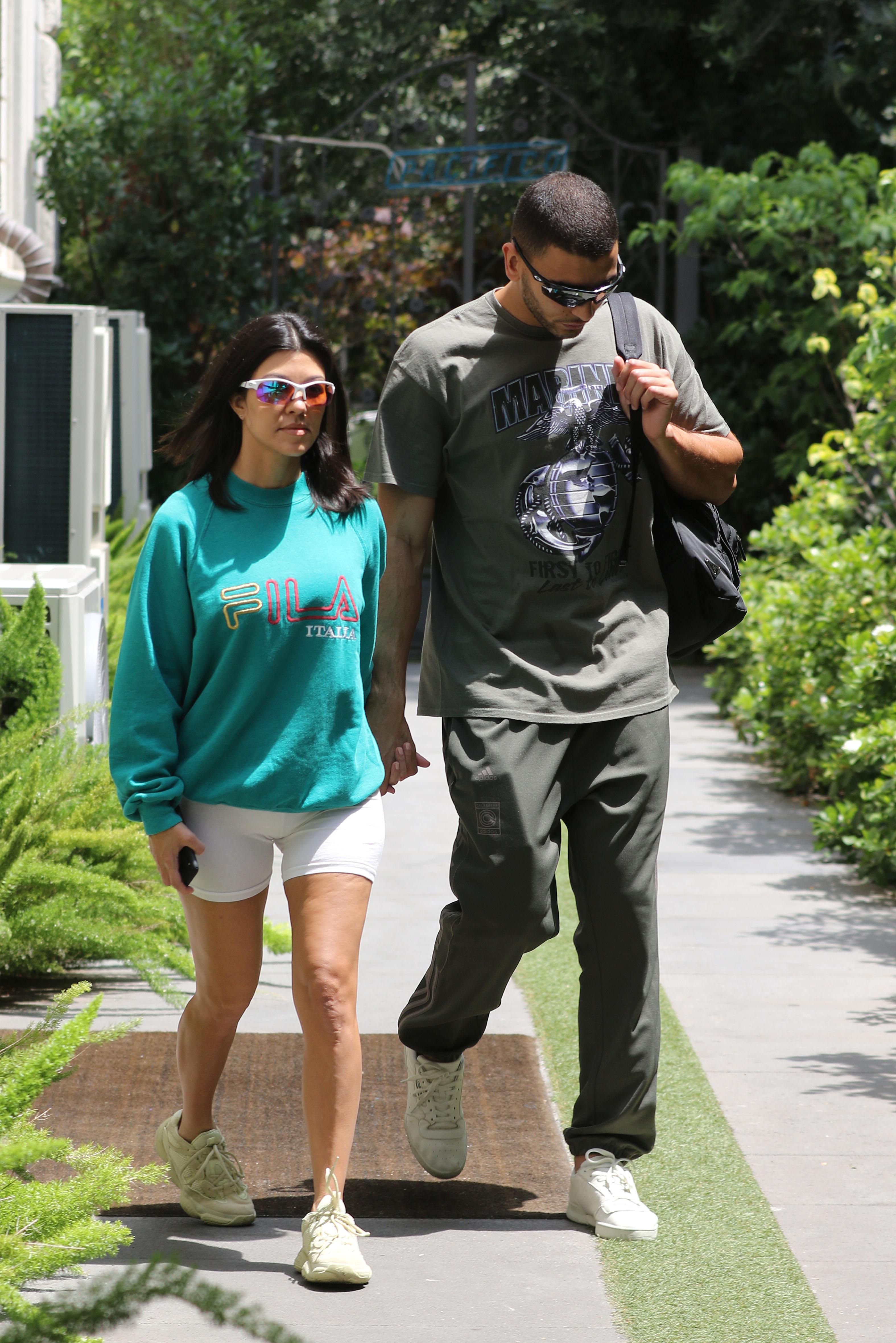 Kourtney Kardashian Poses With Ex Younes Bendjima In New Photo