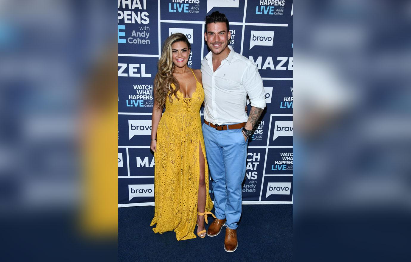 Brittany Cartwright And Jax Taylor Pose On Red Carpet