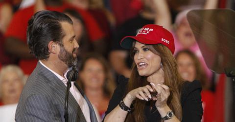 kimberly guilfoyle donald trump jr backside