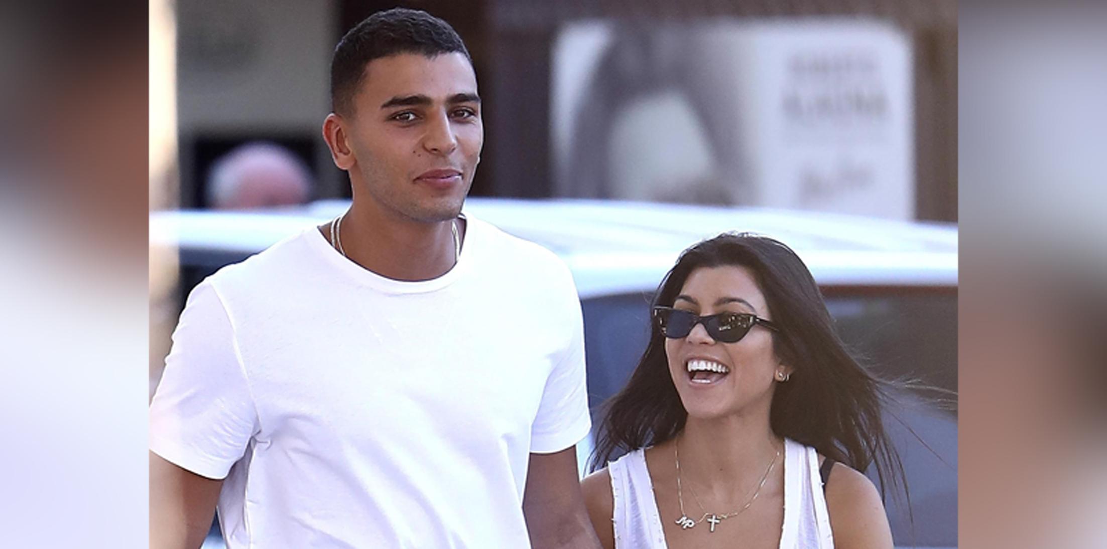 Kourtney Kardashian and Younes Bendjima take their love to Saint Tropez