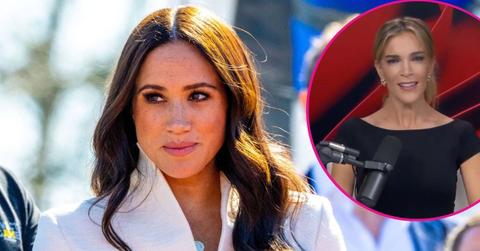 image of meghan markle and inset of Megyn Kelly