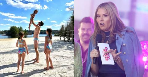 Photo of Jenna Bush Hager and Tyler Moore with his children