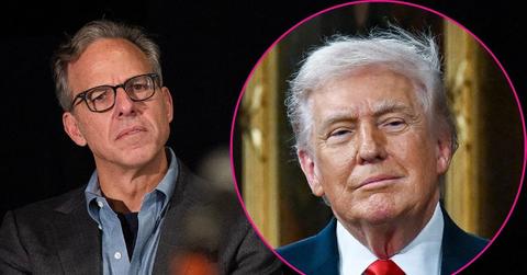 Composite photo of Jake Tapper and Donald Trump.