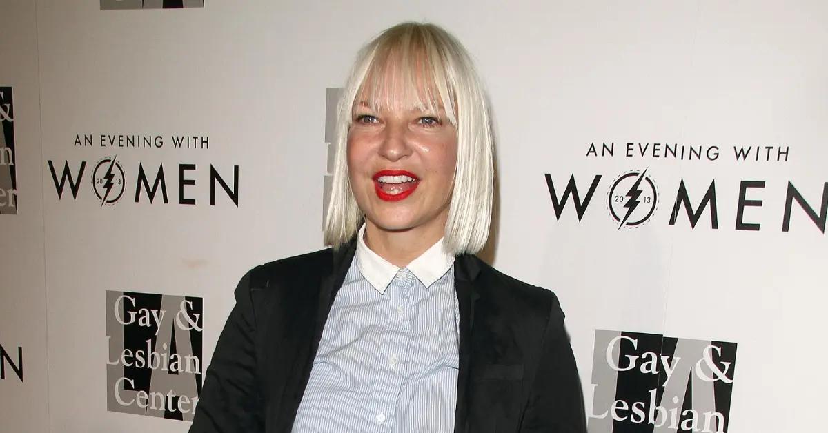 Photo of Sia.