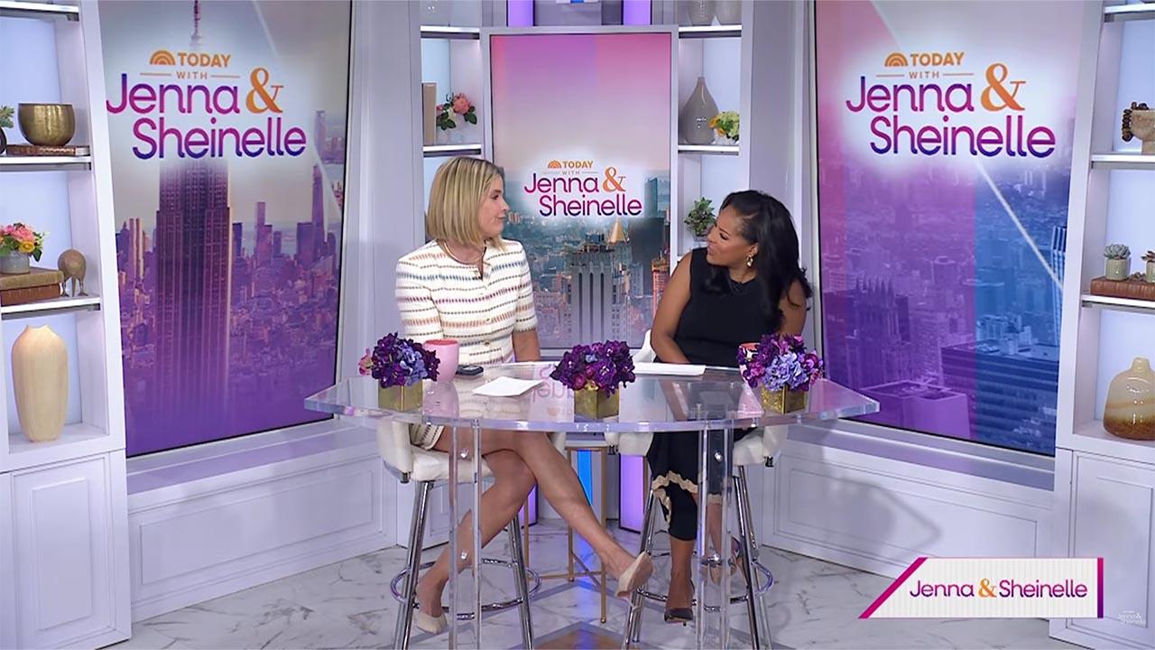 Sheinelle Jones ,Jenna Bush Hager
