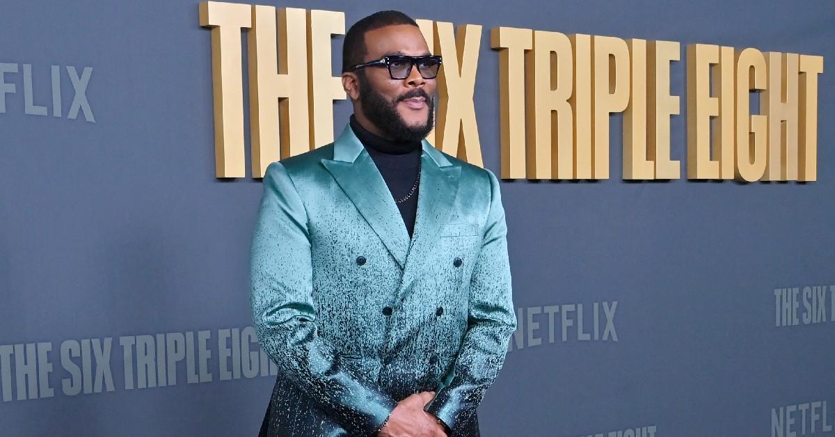 tyler perry shuts down question meghan markle prince harry flee uk