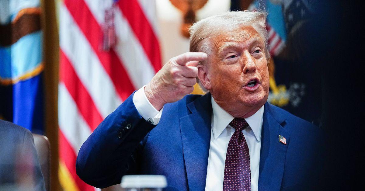 photo of Donald Trump talked about being 'allowed' to pardon Ghislaine Maxwell but has not 'thought about' it