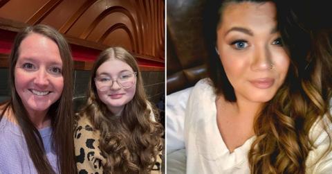 Composite photo of Kristina Shirley, Leah Shirley and Amber Portwood