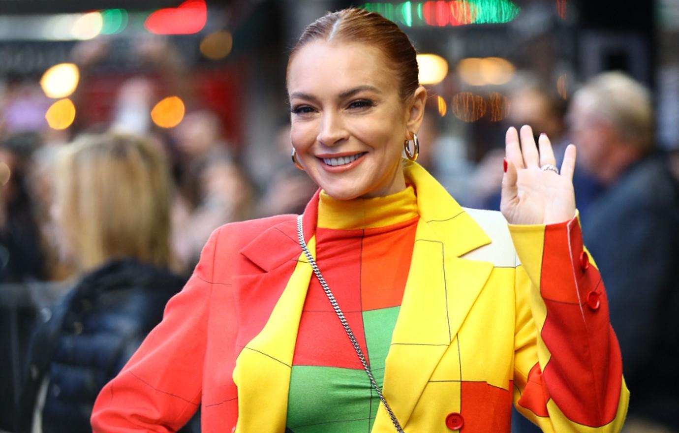 Lindsay Lohan's Mr. President Leggings Fly Off Shelves