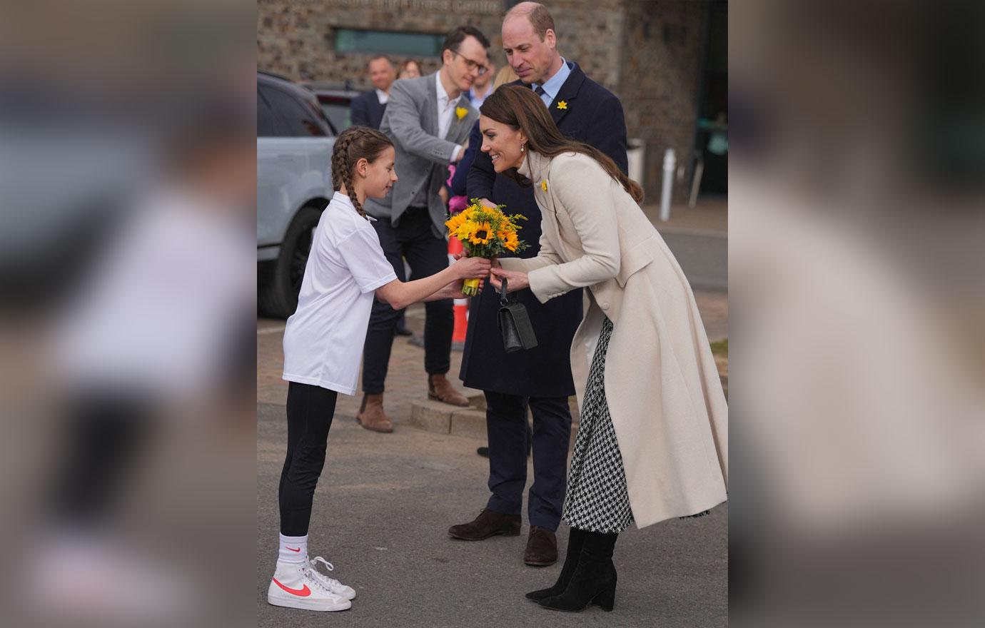 prince and princess of wales visit brynawel rehabilitation centre