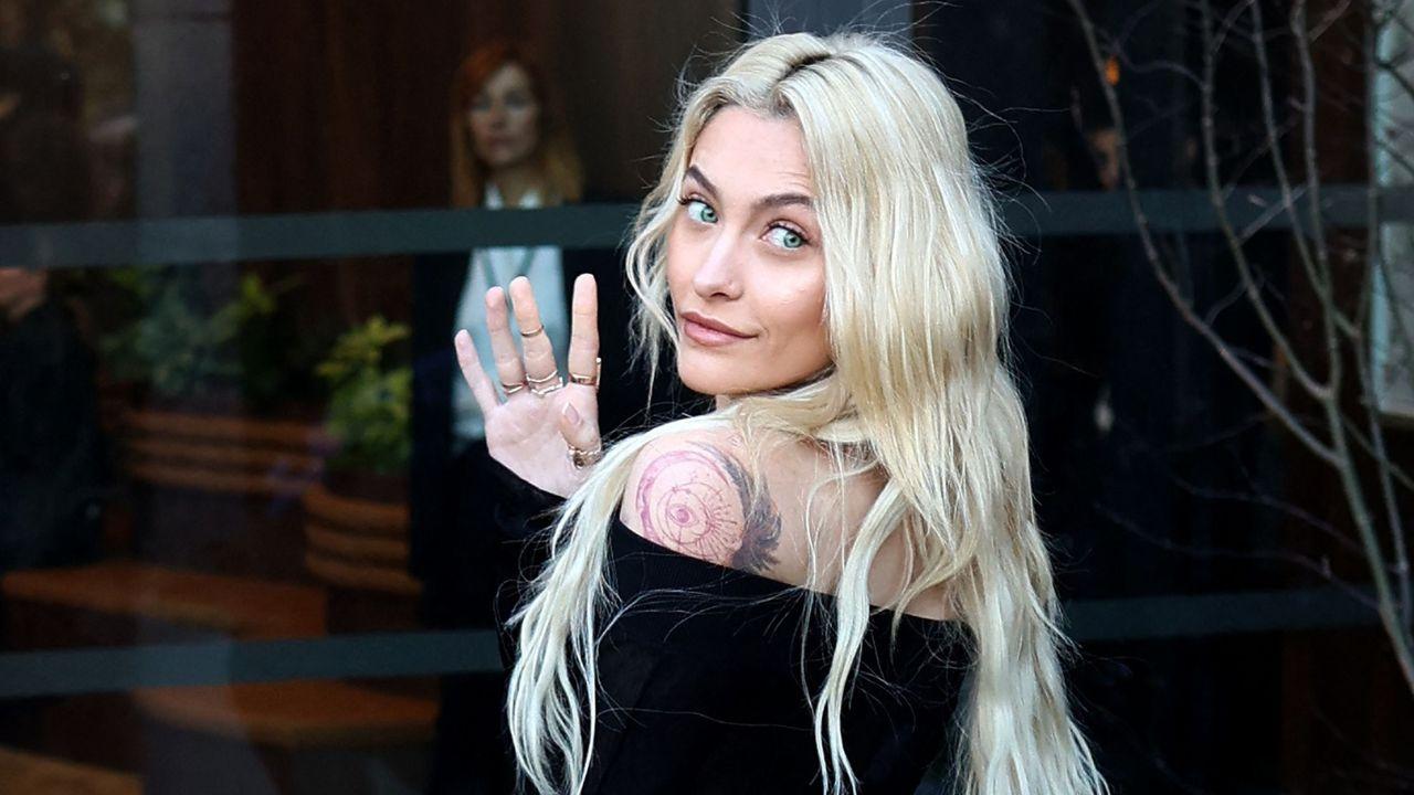 Image of Paris Jackson said her tattoos remind her of her 'fighter' spirit.