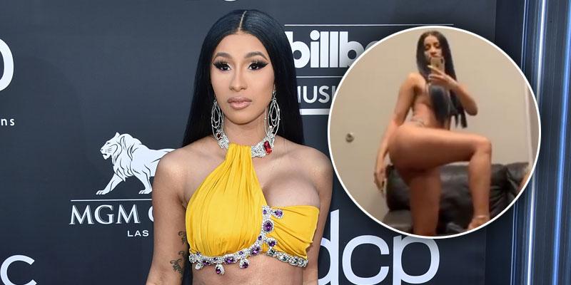 Slip cardi b uncensored nip Cardi B