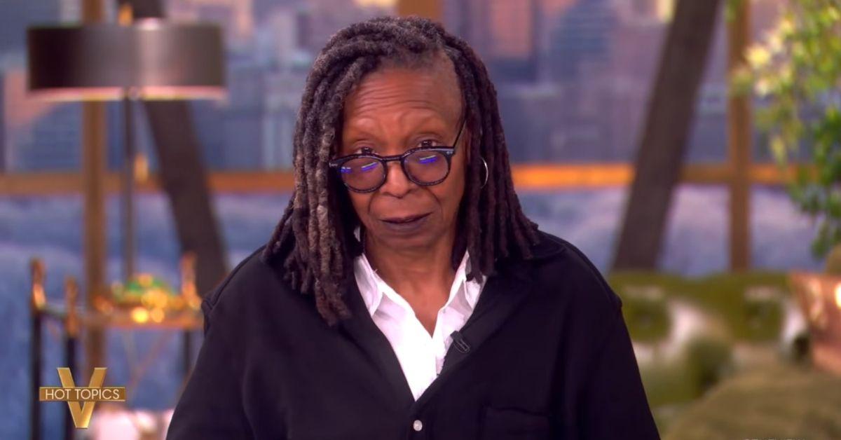 image of Whoopi Goldberg said she was almost 300 pounds.