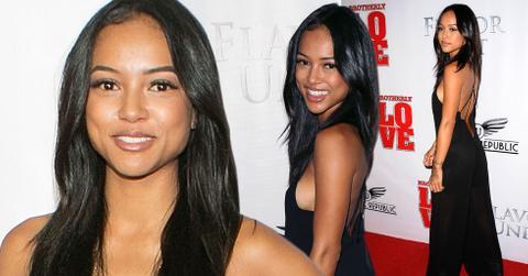 Karrueche tran goes braless