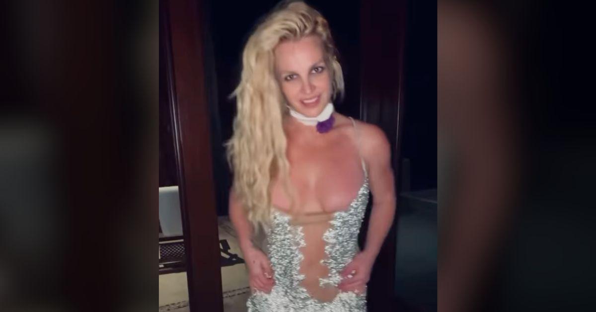 britney spears exposes everything see through dress photos