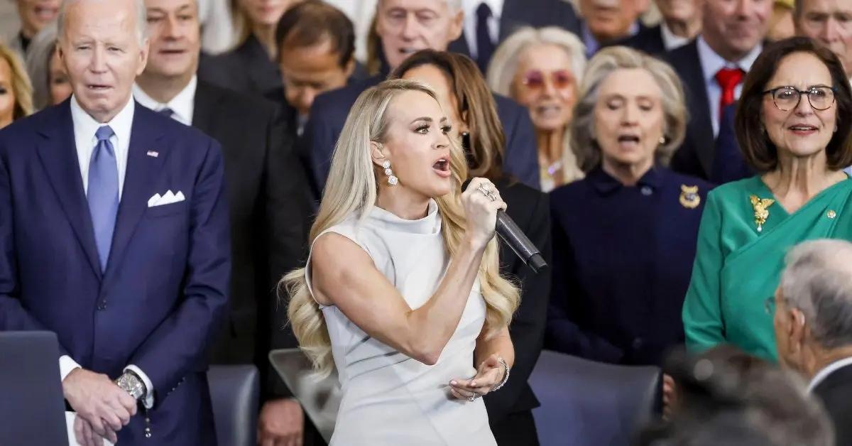 megan moroney doesnt understand pit against carrie underwood inauguration performance