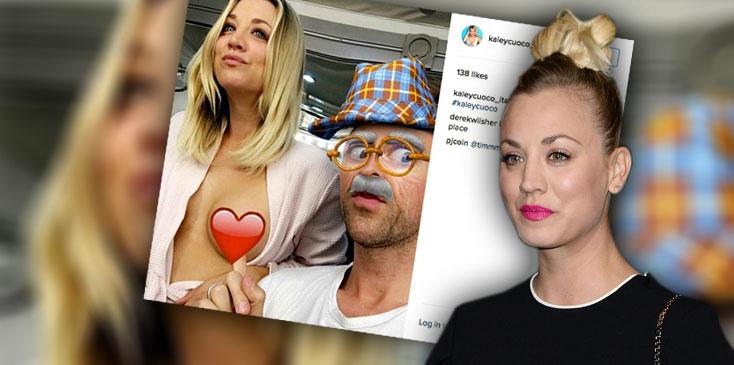 Big Boob Theory Kaley Cuoco Bares Her Breast On Snapchat One Year After Announcing Divorce