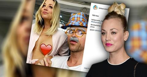 kaley cuoco topless naked boyfriend divorce nude yoga