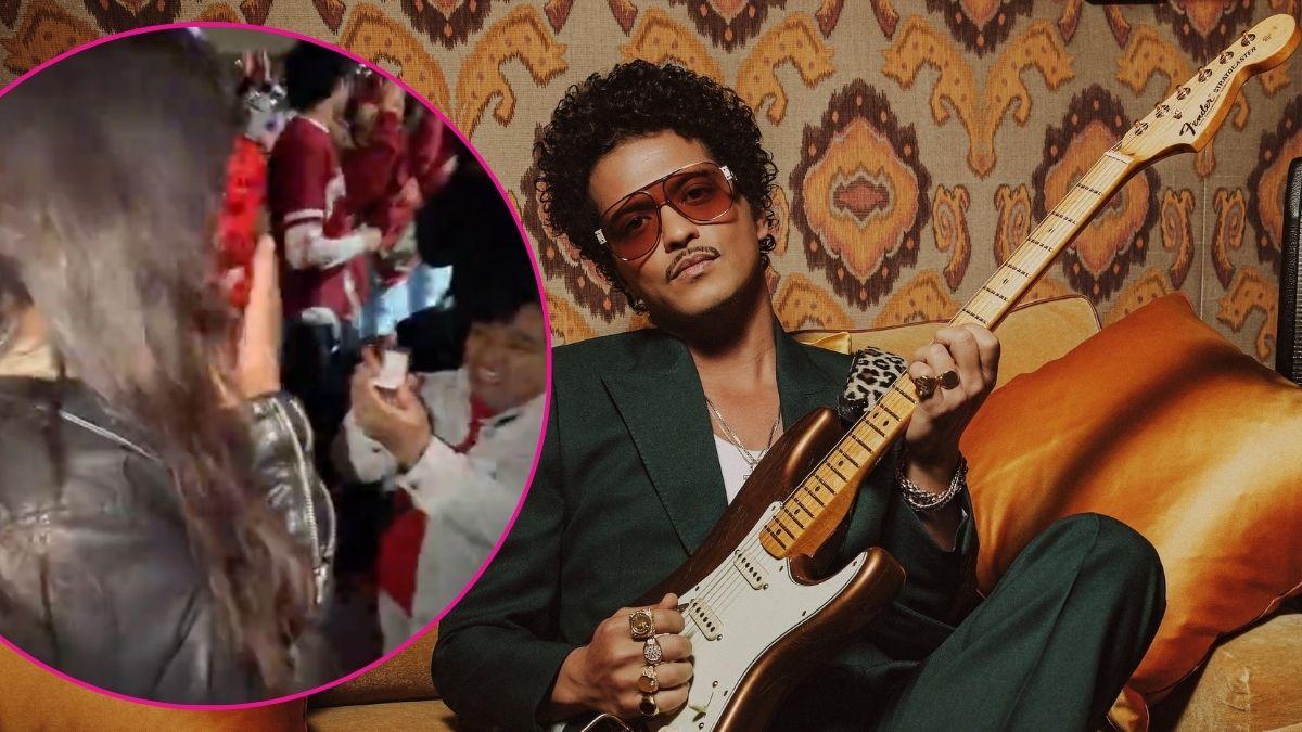 Composite photo of Bruno Mars, John Cuyugan and Itzel Olea.