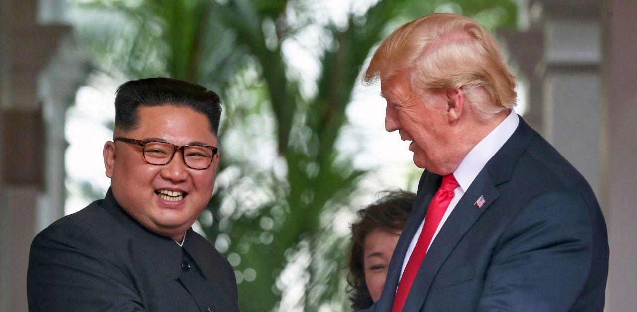 donald trump slammed public support kim jong un