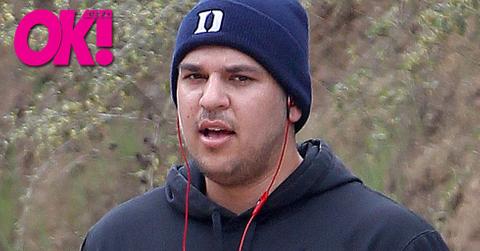 Rob kardashian weight gain loss diet workout