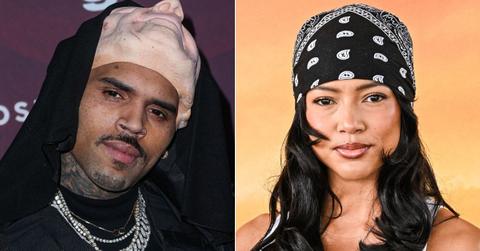 karrueche tran chris brown coachella