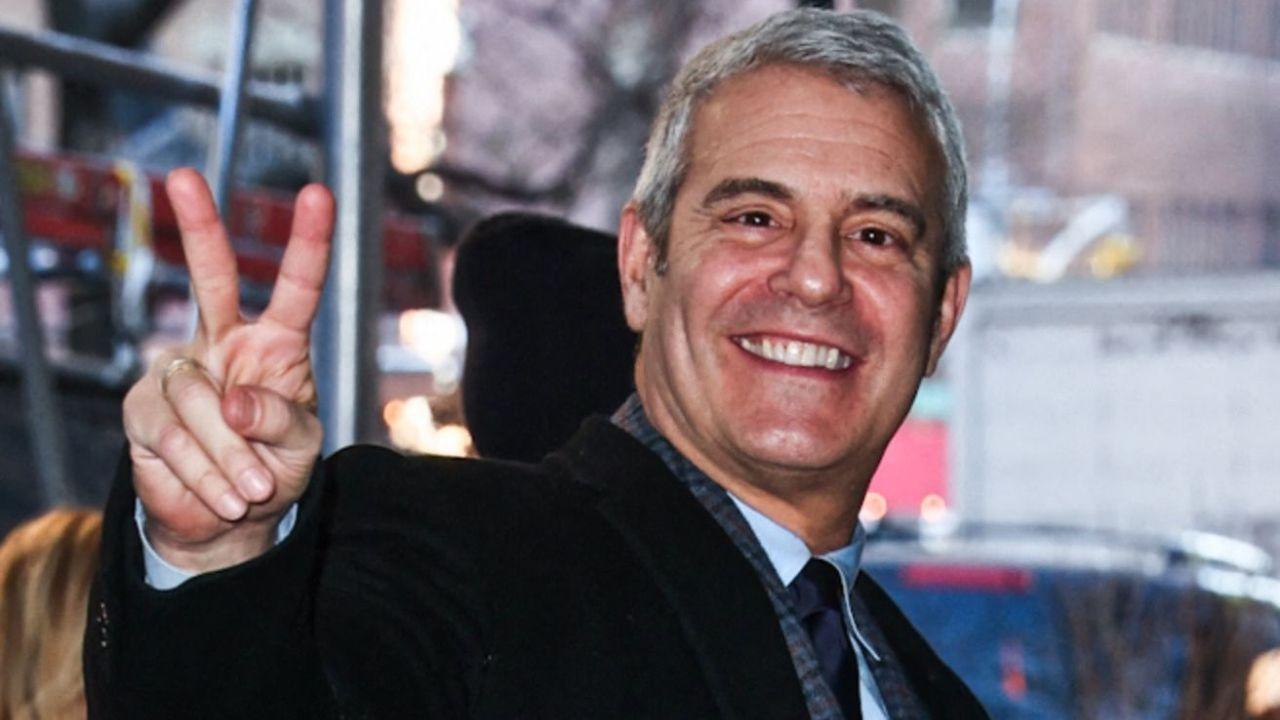 image of Andy Cohen joked about potentially tying the knot at Billie Lourd's birthday party.