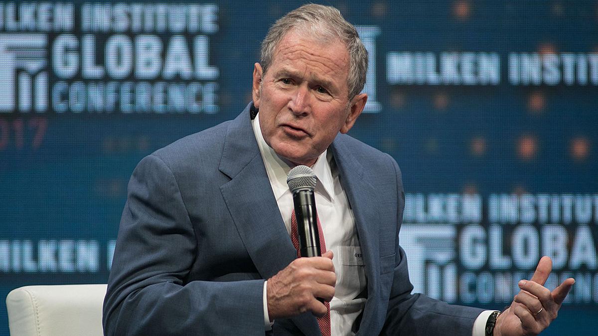 Photo of George W. Bush did not have a public relationship with Jeffrey Epstein.