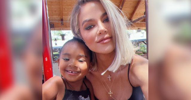 khloe kardashian slammed filtering daughter true photo