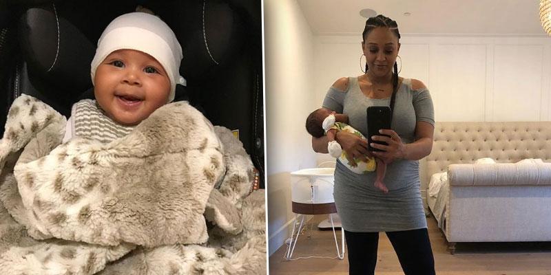 Tia Mowry Breastfeeding PP