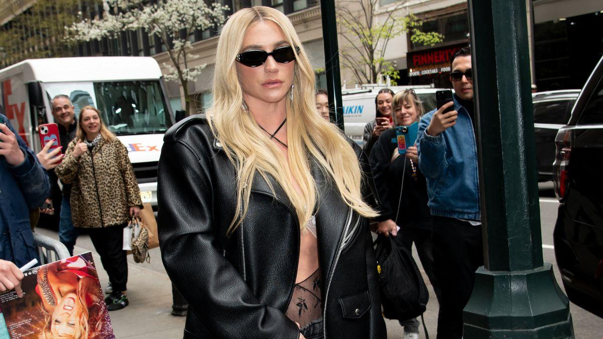 Photo of Kesha joked that she was 'mostly celibate' except when she's in Italy.