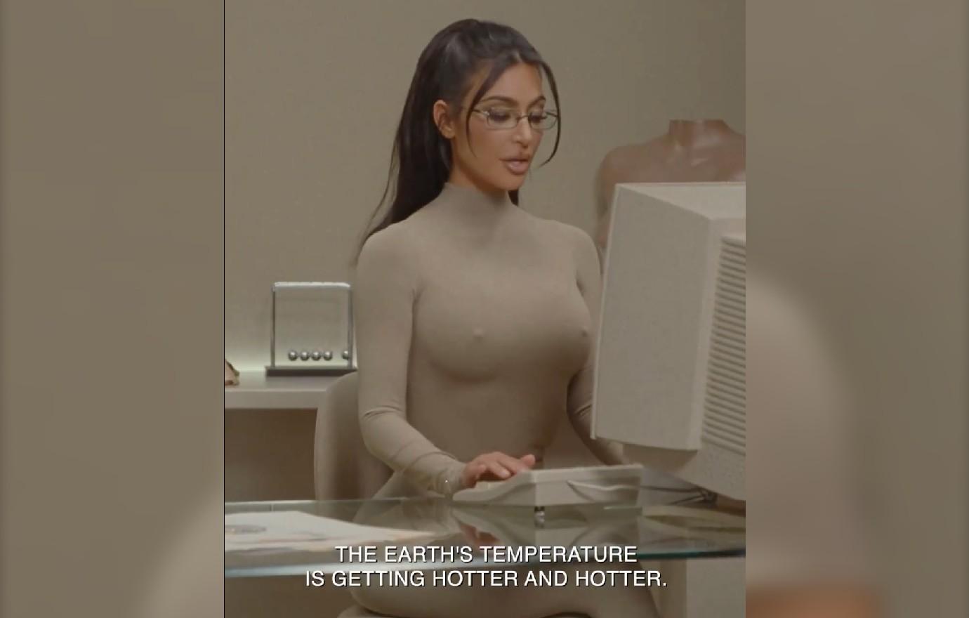 Kardashian fans go wild as Kim shows off her new very NSFW Skims