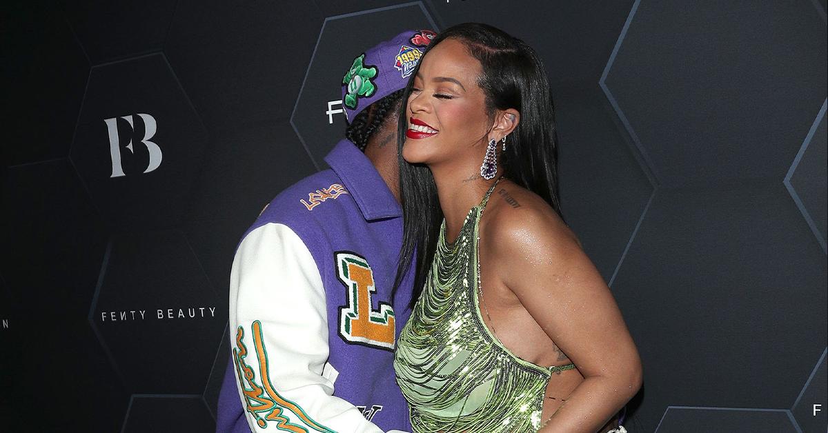 Rihanna & Beau A$AP Rocky Enjoy Romantic Golden Globes Date Night